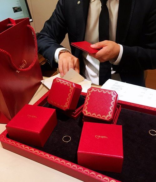 1. Кольцо Cartier Trinity