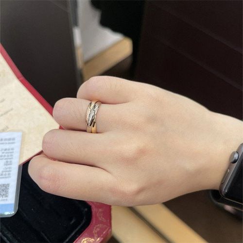 Удобно ли кольцо Cartier Trinity?