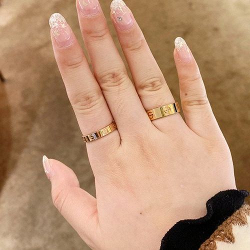 Сколько граммов золота в любовном кольце Cartier?