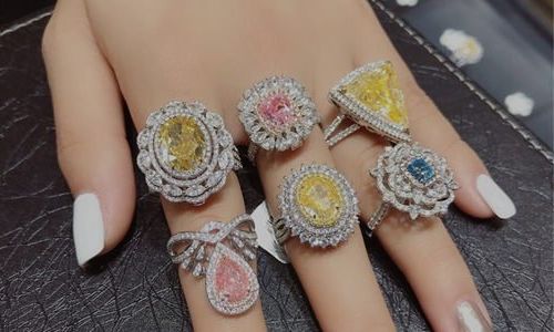 3. Цветные бриллианты