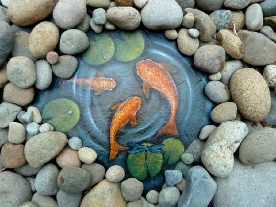 Рыбки и камни